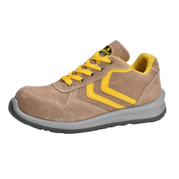 Safetoe Composite Toe Kevalr Midsole Metal Free Safety Shoe L-7328 Yellow